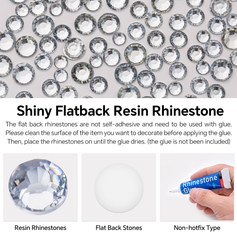 Clear 2-5mm Wholesale Package  - Hotfix Rhinestone Sheet ulasan dan harga