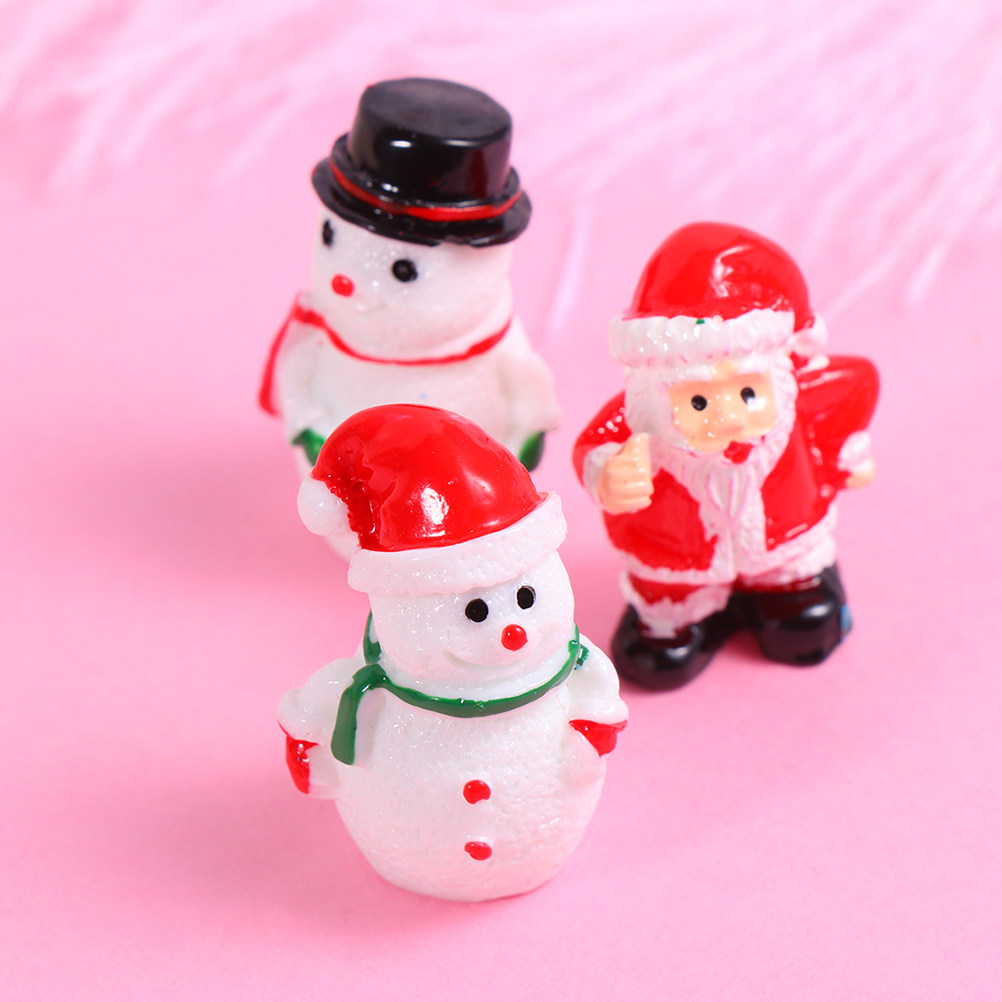23Pcs Elegant Christmas Resin  - Christmas Craft Embellishment ulasan dan harga
