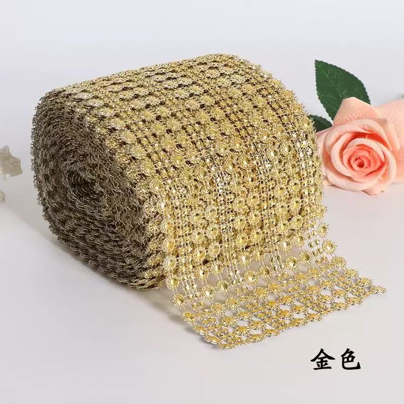 1 Yard 16row Crystal Diamond M - Hotfix Rhinestone Sheet ulasan dan harga