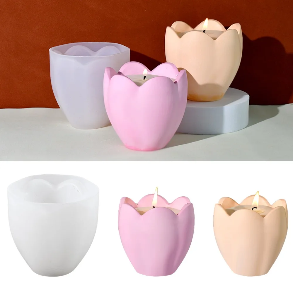 Tulip Candle Holder Silicone M - Craft Embellishment Storage ulasan dan harga