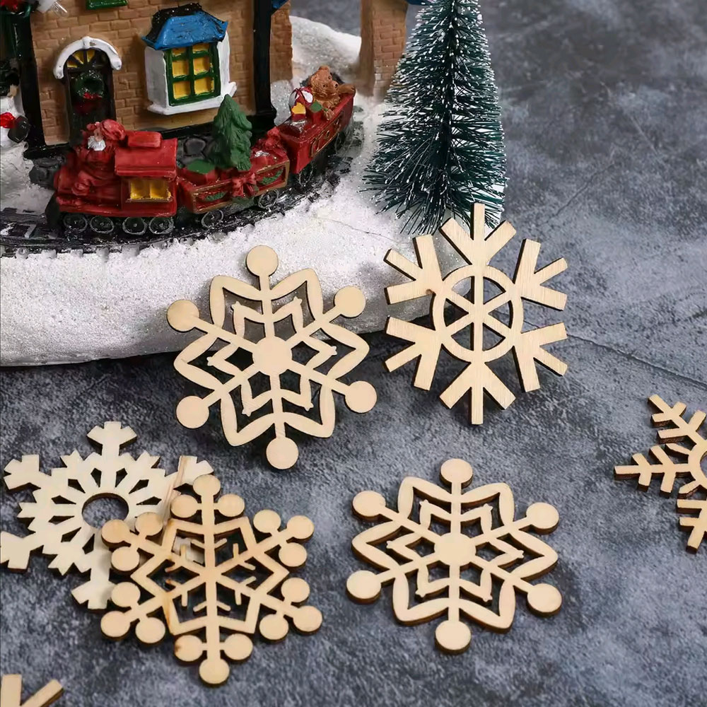 10pcs Christmas Tree Decoratio - Christmas Craft Embellishment ulasan dan harga