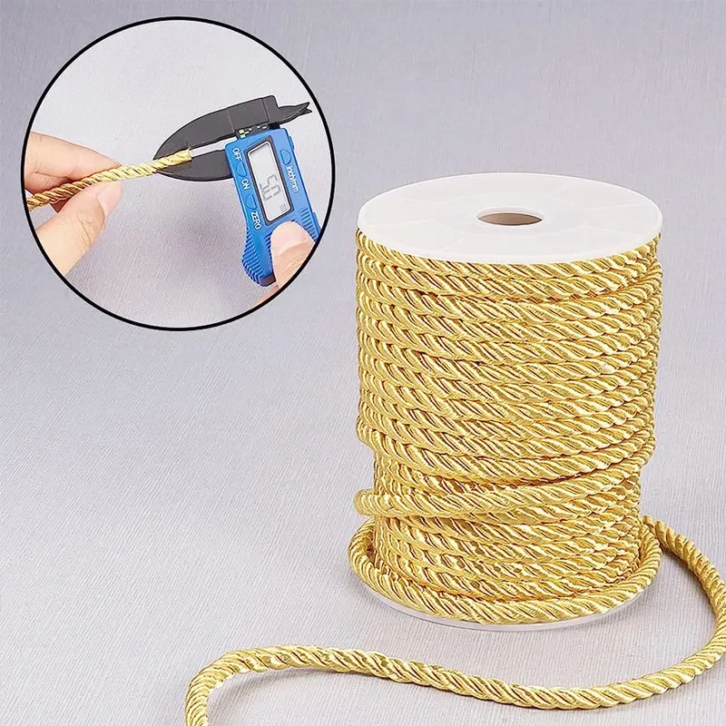 5mm 100yards Twisted Cord Rope - Cord Trim Twisted ulasan dan harga