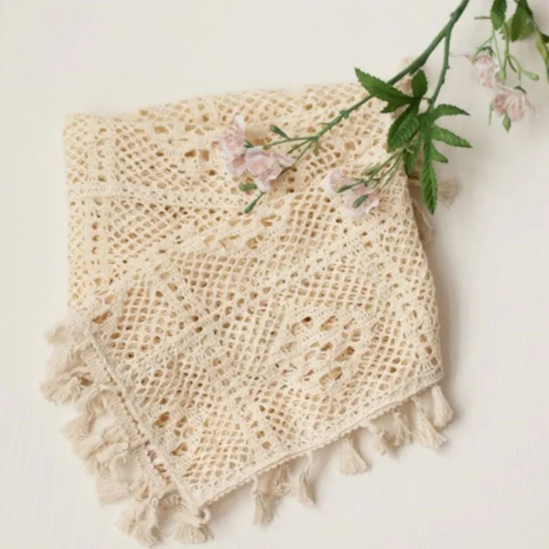 Newborn Photography Props Phot - Tassel Fringe Trim ulasan dan harga
