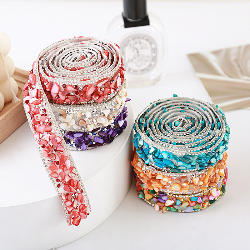 90cm 2cm Crystal Rhinestone Se - Embellishment Glue Craft ulasan dan harga