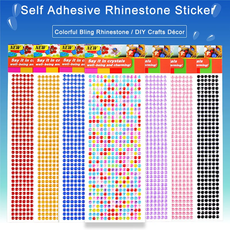 900/504Pcs Bling Acrylic Rhine - Embellishment Glue Craft ulasan dan harga