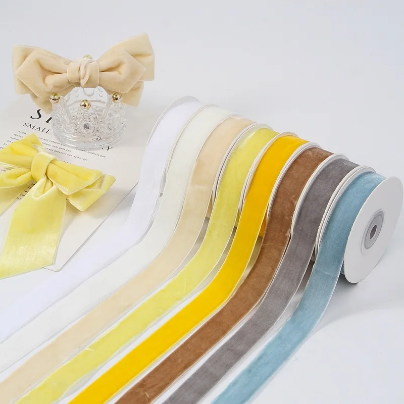 Classic 5yards 6mm-38mm Single - Velvet Ribbon Roll ulasan dan harga