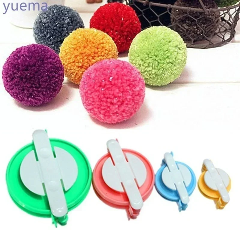 8PCS 4 Sizes Fluff Ball Weaver - Pom Pom Maker Tool ulasan dan harga