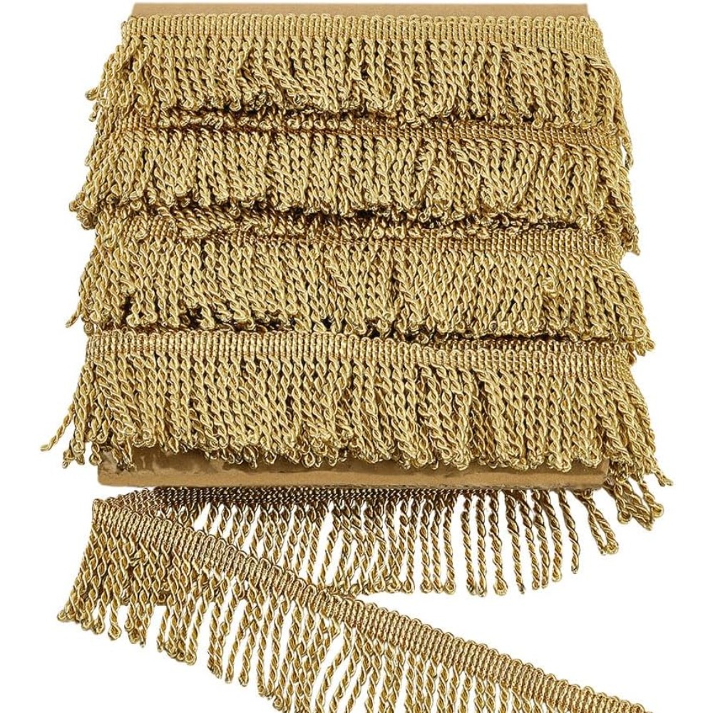 12 Yardsx2.2Inch Fringe Trim C - Tassel Fringe Trim ulasan dan harga
