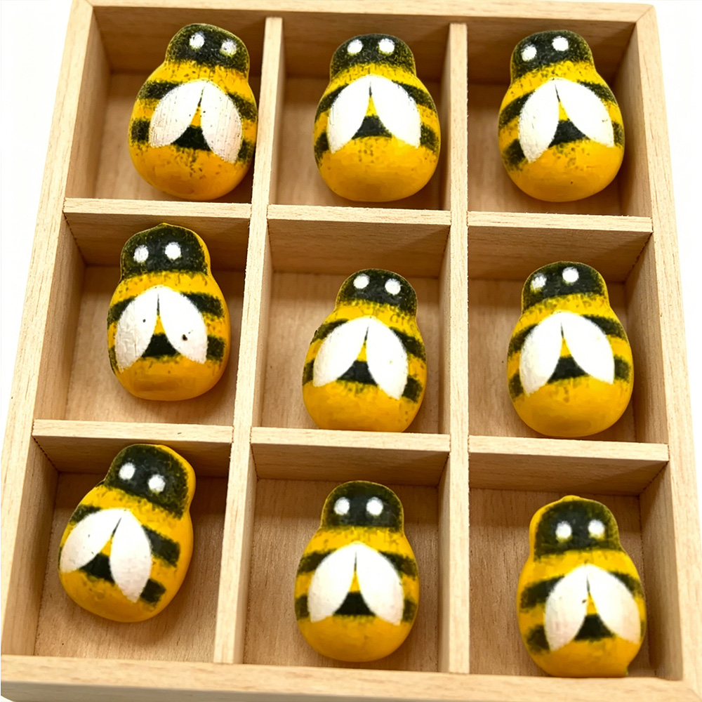 50pcs Yellow Wood Glue Buttons - Embellishment Glue Craft ulasan dan harga