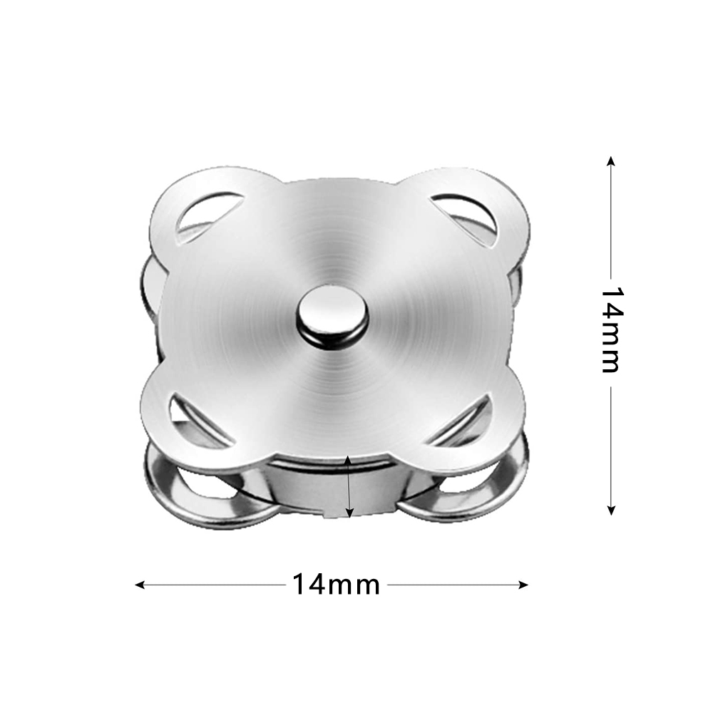 20 Sets Magnetic Button Metal  - Iron On Stud Set ulasan dan harga
