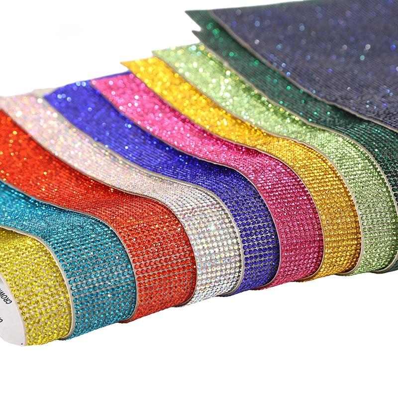 12x20cm Self Adhesive Rhinesto - Hotfix Rhinestone Sheet ulasan dan harga