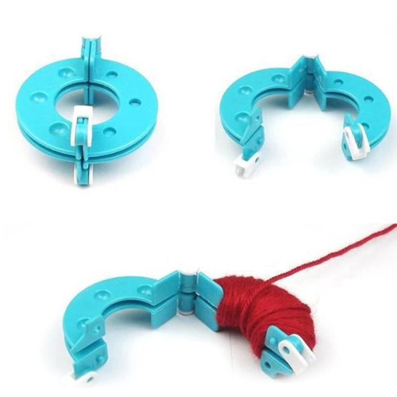 8Pcs 4 Sizes Plastic Pompom Ma - Pom Pom Maker Tool ulasan dan harga