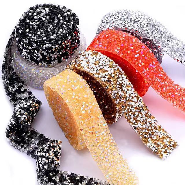 New Fashion Jelly Color Easy S - Hotfix Rhinestone Sheet ulasan dan harga