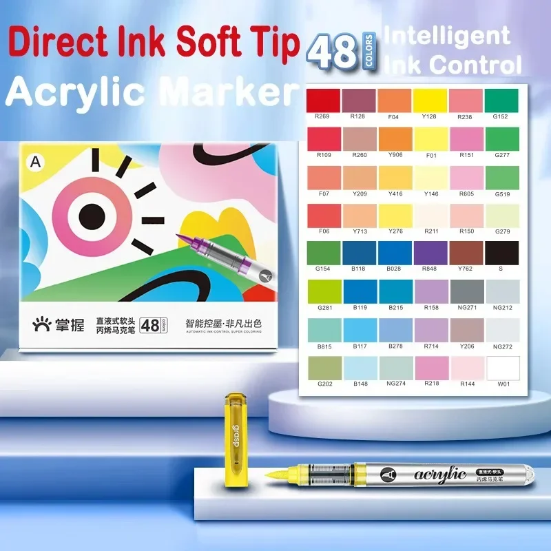 GRASP 120/1 Colors Acrylic Mar - Copic Marker Classic ulasan dan harga