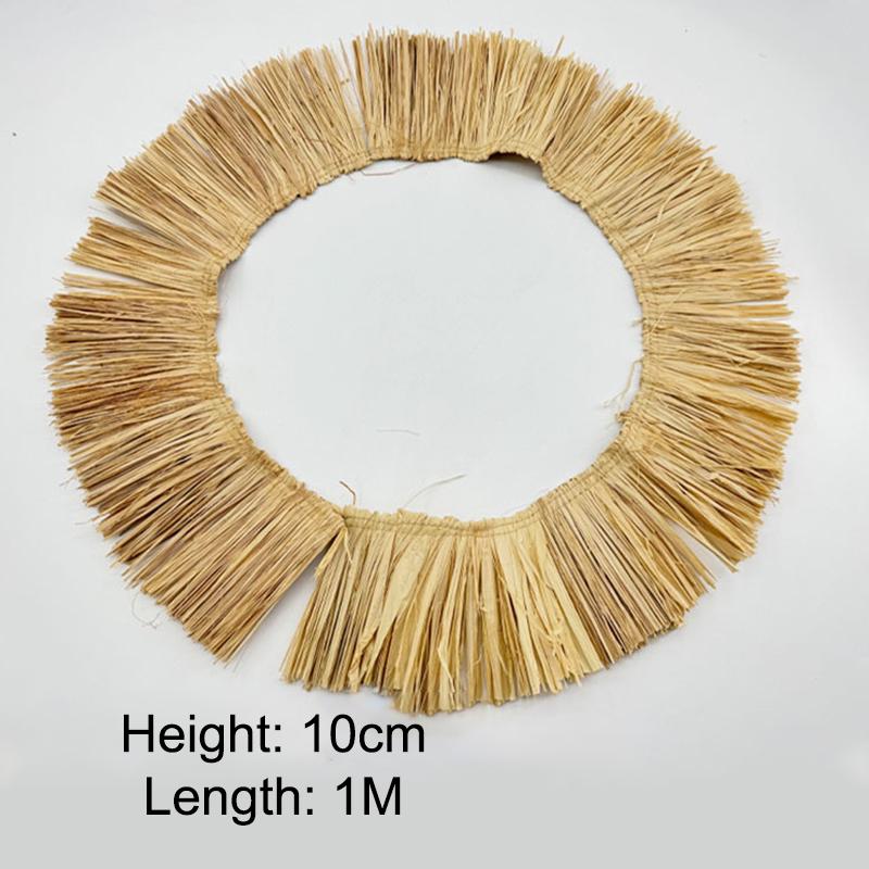 NEW 1M Jute Fringe Trim Raffia - Tassel Fringe Trim ulasan dan harga