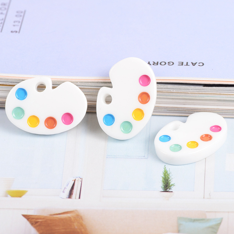 10pcs Diy Kawaii Resin Palette - Christmas Craft Embellishment ulasan dan harga