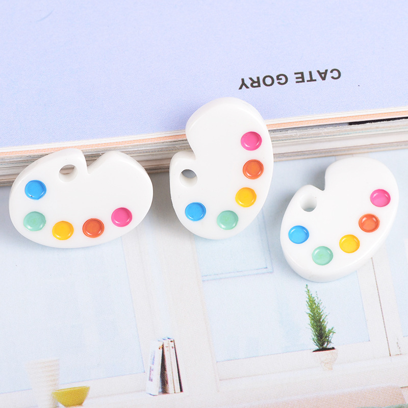 10pcs Diy Kawaii Resin Palette - Christmas Craft Embellishment ulasan dan harga