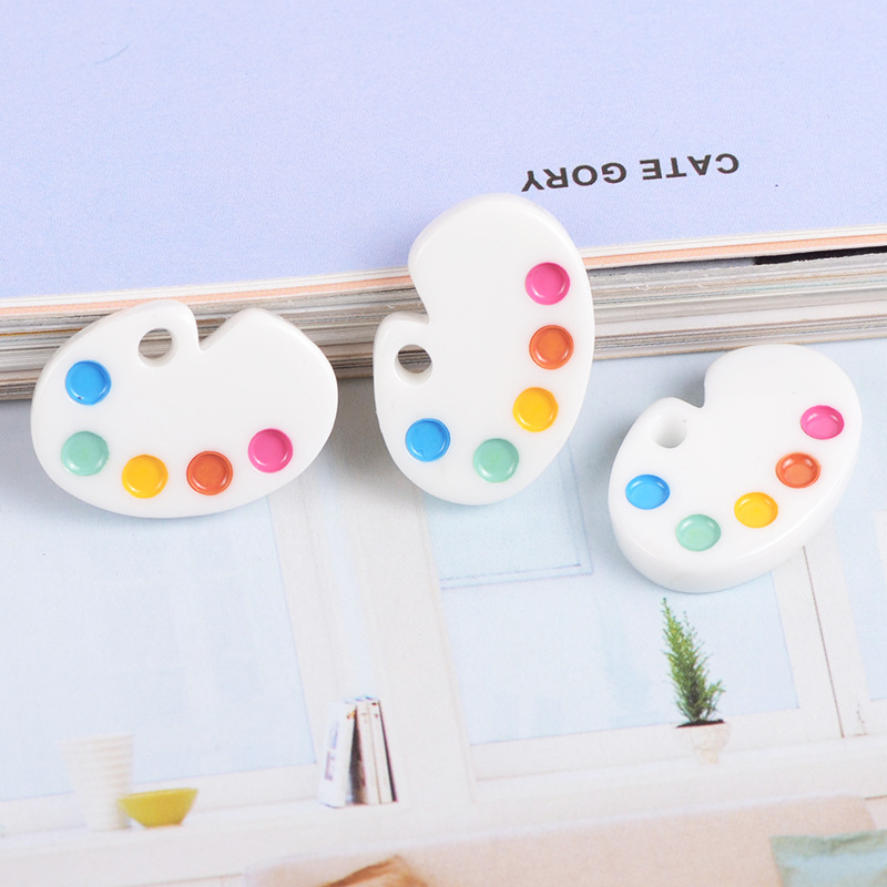 10pcs Diy Kawaii Resin Palette - Christmas Craft Embellishment ulasan dan harga